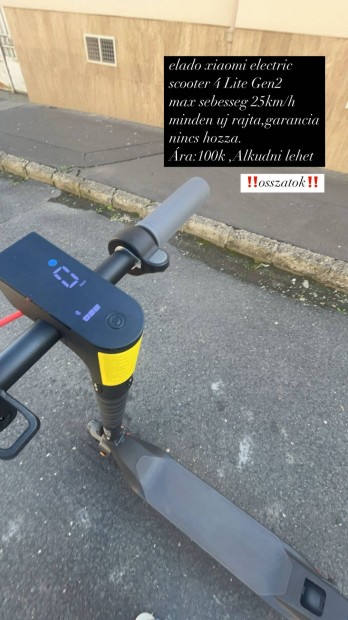 Xiaomi Electric Scooter 4 Lite Gen2