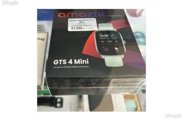 Xiaomi GTS 4 Mini 12 hnap Garancia
