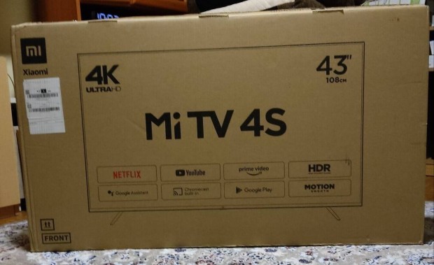 Xiaomi MI TV 4S SMART LED 43" 4K Android Televzi.