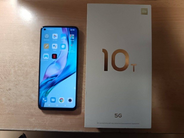 Xiaomi Mi 10T 5G 8/128GB Dual Független Fekete Gari !
