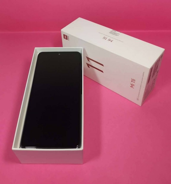 Xiaomi Mi 11i 256GB Fekete Fggetlen szp garancilis mobiltelefon ela