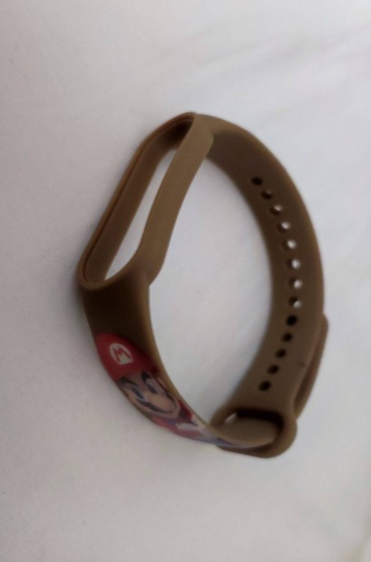 Xiaomi Mi Band 5 6 7 Super Mario mintás szíj