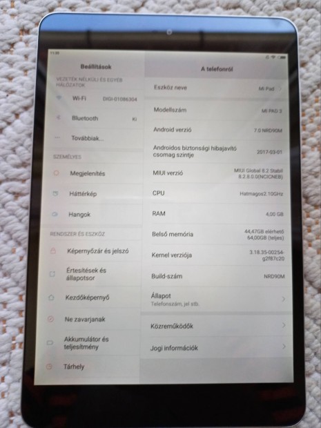 Xiaomi Mi pad 3 tablet