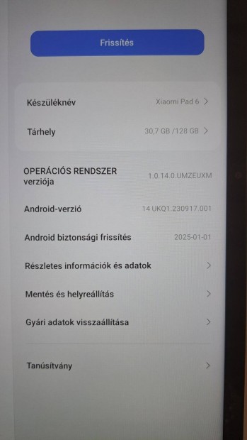 Xiaomi Pad 6 Gravity Gray tablet!