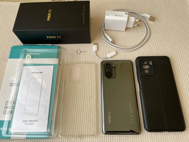 Xiaomi Poco F3 hibtlan + Nillkin vegflik 