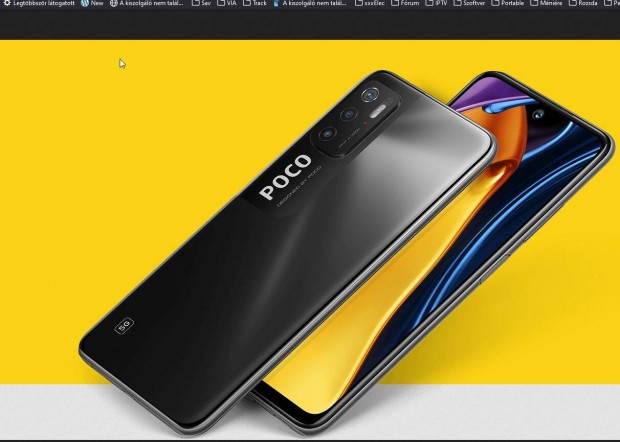 Xiaomi Poco M3 Pro 5G mobil telefon (Karc mentes)