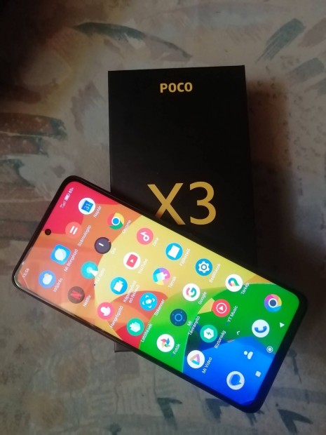 Xiaomi Poco X3 NFC(6+2gb ram/128gb rom/6.67"col)elad/csere