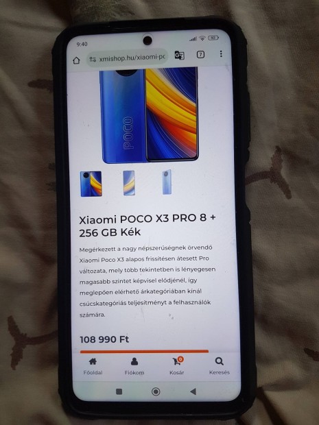 Xiaomi Poco X3 Pro 8+3 Gb 256 GB tokban