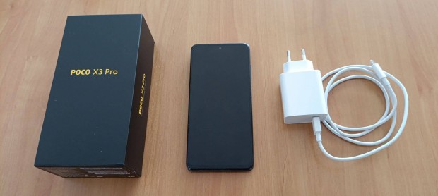 Xiaomi Poco X3 Pro telefon (8/256) kifogstalan llapotban elad
