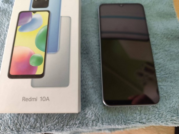 Xiaomi Redmi 10A, pr napos, karcmentesen dobozban elad