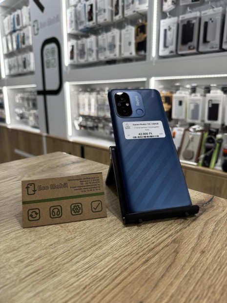 Xiaomi Redmi 12C Kártyafüggetlen 64 GB 3 GB Ram, 12 hó garancia