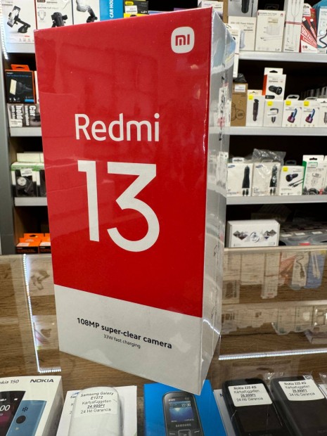 Xiaomi Redmi 13 128GB 12H Garancia -10% Kedvezmny