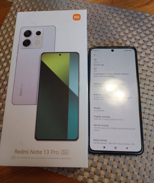 Xiaomi Redmi 13 Pro 5g 8/256 telefon