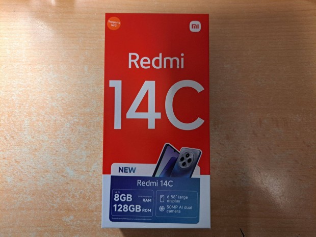 Xiaomi Redmi 14C 4/128GB Dual j Black 2 v Garis !