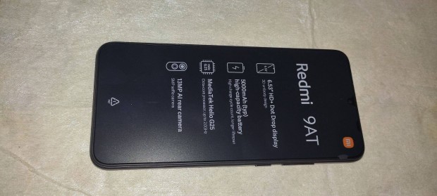 Xiaomi Redmi 9AT 2Gb/32Gb Krtyafggetlen Mobiltelefon Elad