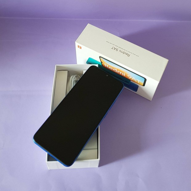 Xiaomi Redmi 9AT 32GB Blue Fggetlen 2 sim krtys mobiltelefon elad!