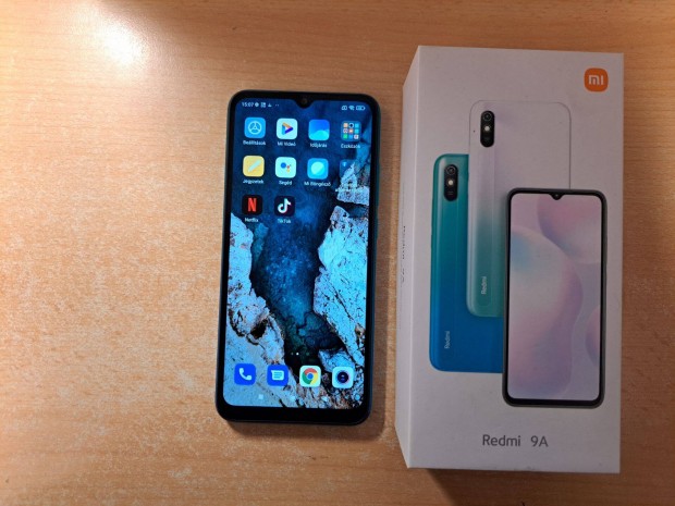 Xiaomi Redmi 9A Dual Fggetlen jszer Green Garis !