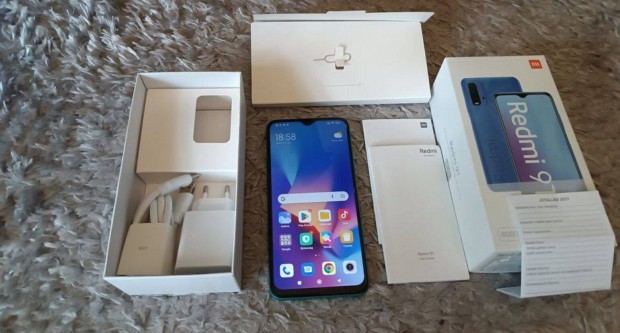 Xiaomi Redmi 9T Mobiltelefon, Krtyafggetlen, Dual SIM, 64GB, 4G, NFC