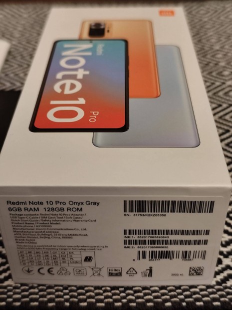 Xiaomi Redmi Note 10 Pro 128/6 GB