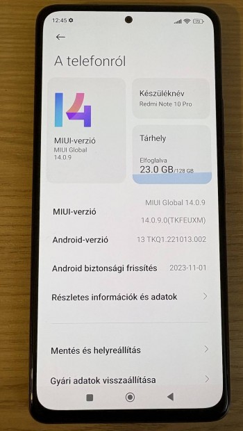 Xiaomi Redmi Note 10 Pro 128gb. Dual sim