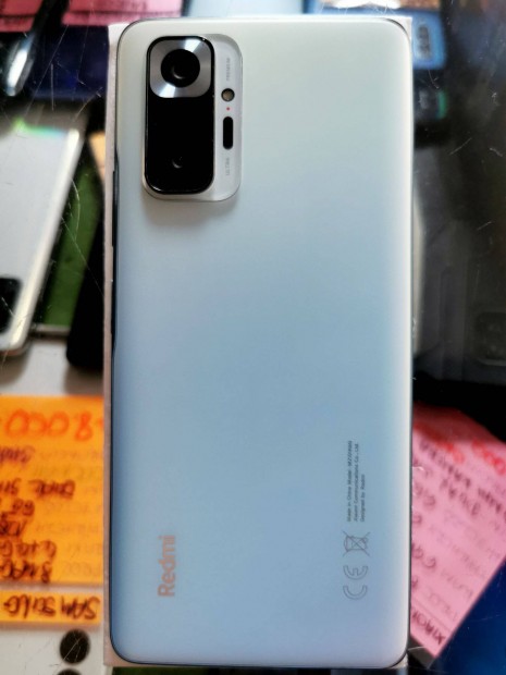 Xiaomi Redmi Note 10 Pro 6+5/128 3 hnap garancia 6.7" 120hz Qualcomm