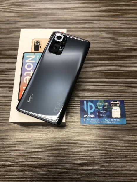 Xiaomi Redmi Note 10 Pro, jszer, 128GB, Dual, Garancia