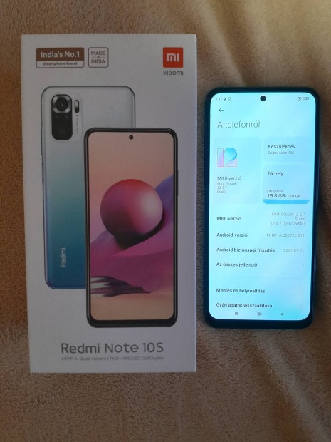 Xiaomi Redmi Note 10s mobiltelefon