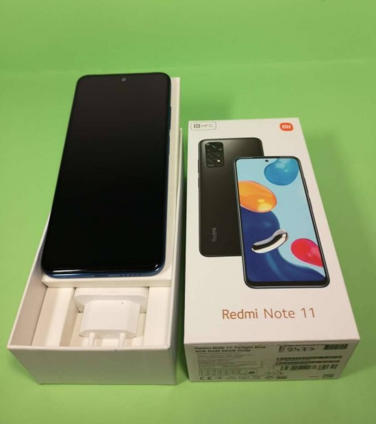 Xiaomi Redmi Note 11 128GB Blue Krtyafggetlen srls mentes telefon