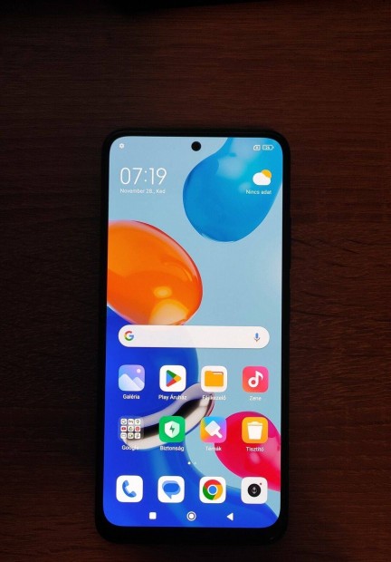 Xiaomi Redmi Note 11 4/64 fekete.Hyperos