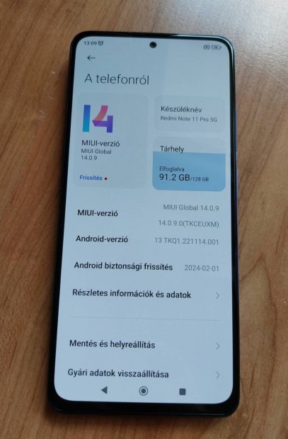 Xiaomi Redmi Note 11 Pro jl mkd