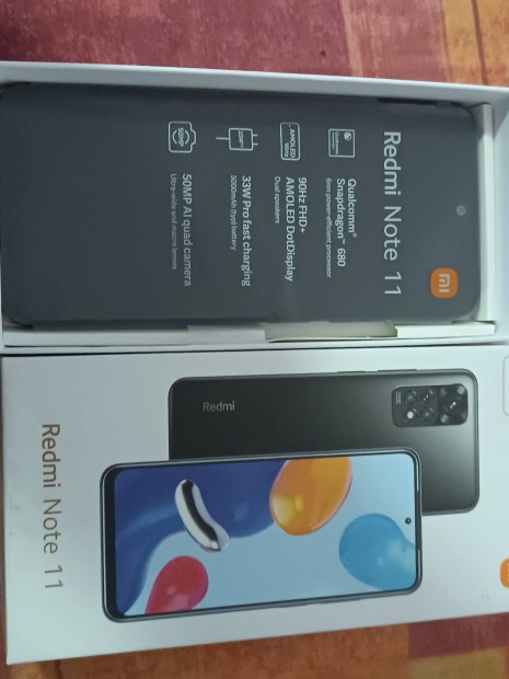 Xiaomi Redmi Note 11 elad j,garancilis