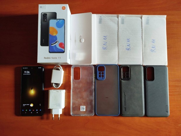 Xiaomi Redmi Note 11 fggetlen mobil komplett + extrk