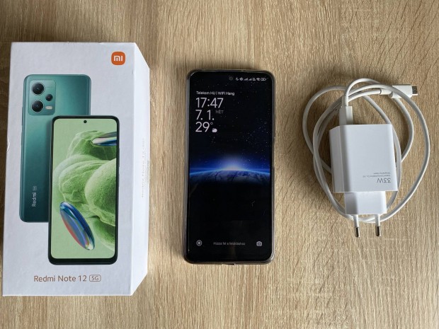 Xiaomi Redmi Note 12 5G 128 GB garancilis