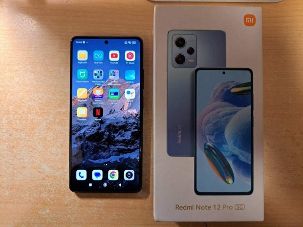 Xiaomi Redmi Note 12 Pro 5G 6/128GB Dual jszer Fekete Garis !