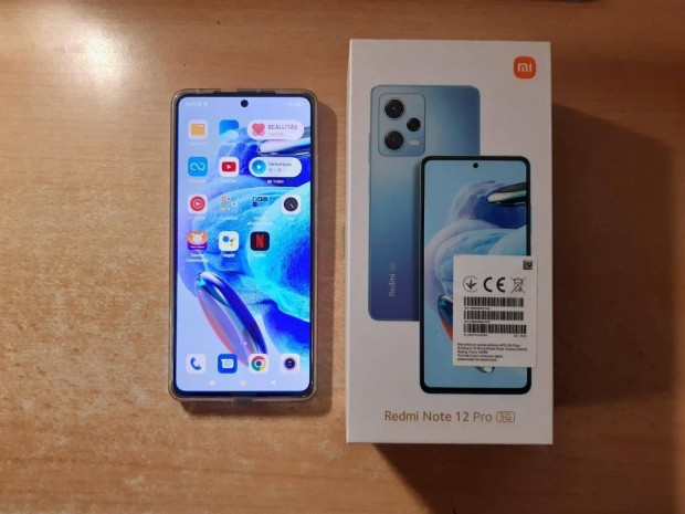 Xiaomi Redmi Note 12 Pro 5G 6/128GB Dual jszer Kk Garancis !