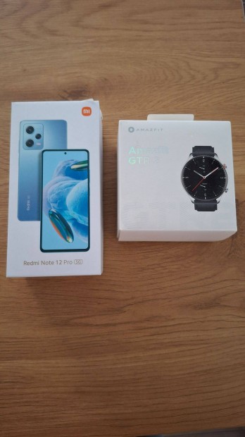 Xiaomi Redmi Note 12 Pro 5G + Amazfit GTR 2 ra elad