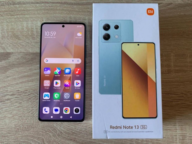 Xiaomi Redmi Note 13 5G Black Dual 256GB 8GB RAM Csere ON