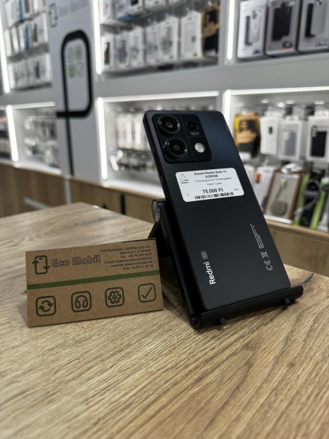 Xiaomi Redmi Note 13 5G Kártyafüggetlen 256 GB 8 GB Ram, 12 hó