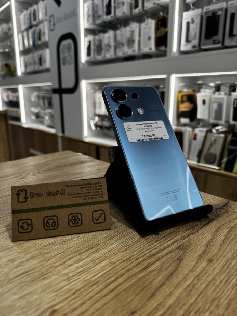 Xiaomi Redmi Note 13 Kártyafüggetlen 256 GB 8 GB Ram, 12 hó garancia