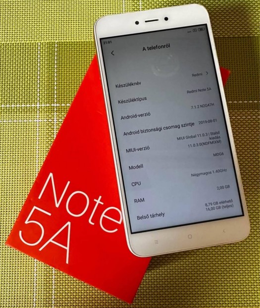 Xiaomi Redmi Note 5A