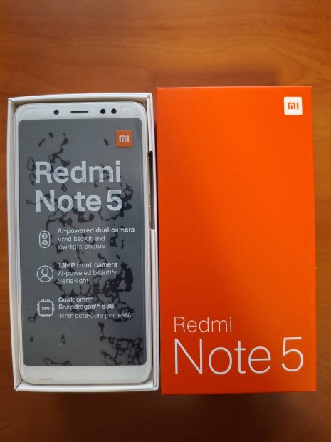 Xiaomi Redmi Note 5 Dual sim 64 GB Gold elad