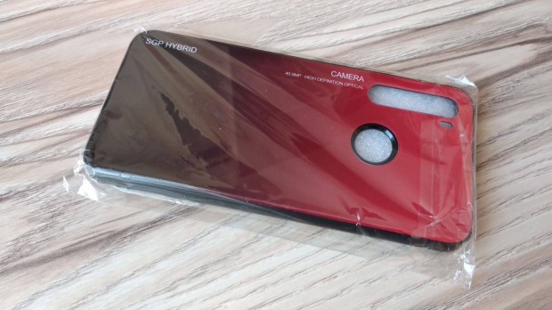 Xiaomi Redmi Note 8 szntmenetes tok piros-fekete