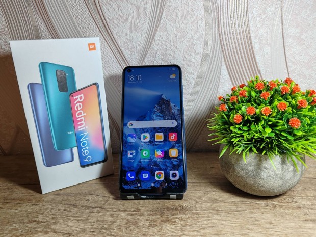 Xiaomi Redmi Note 9 128 GB 6GB RAM Krtyafggetlen + Dual simes