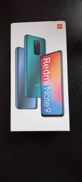 Xiaomi Redmi Note 9 krtyafggetlen okostelefon