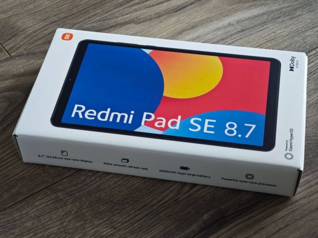 Xiaomi Redmi Pad SE 8.7 4GB + 128GB Graphite Gray tablet (bontatlan) 