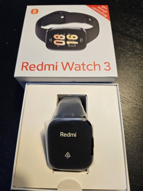 Xiaomi Redmi Watch 3 okosra fekete