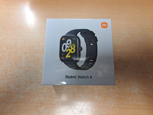 Xiaomi Redmi Watch 4 Okosra j Black Garancival !