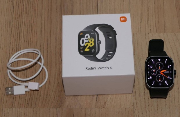 Xiaomi Redmi Watch 4 garancilis okos ra