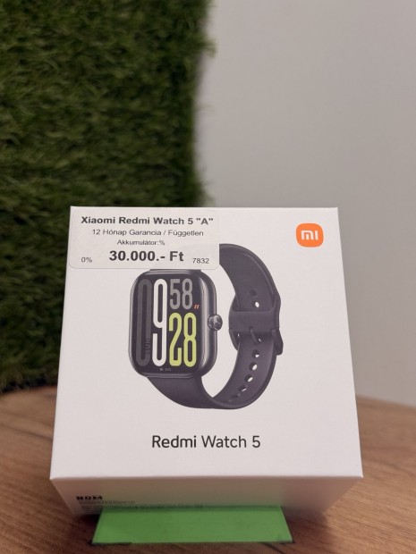 Xiaomi Redmi Watch 5 K�rtyaf�ggetlen, 12 h� garancia