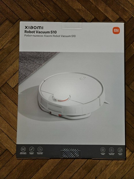 Xiaomi Robot Vacuum S10 okos robotporszv